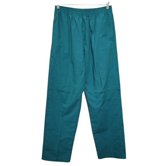 MHD Scrubs Teal Blue Pull On Pants Size M 10/12 - Picture 1 of 4